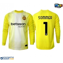 Moški Nogometni dresi Inter Milan Yann Sommer #1 Vratar Gostujoči 2025-26 Dolgi Rokav